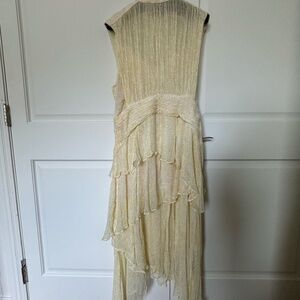 Ruched Shona Joy Dress in Limoncello